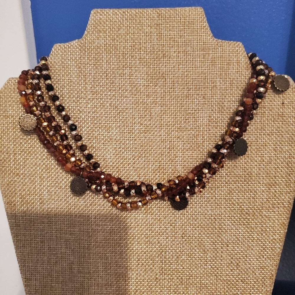 Cookie Lee Beaded Choker NWT